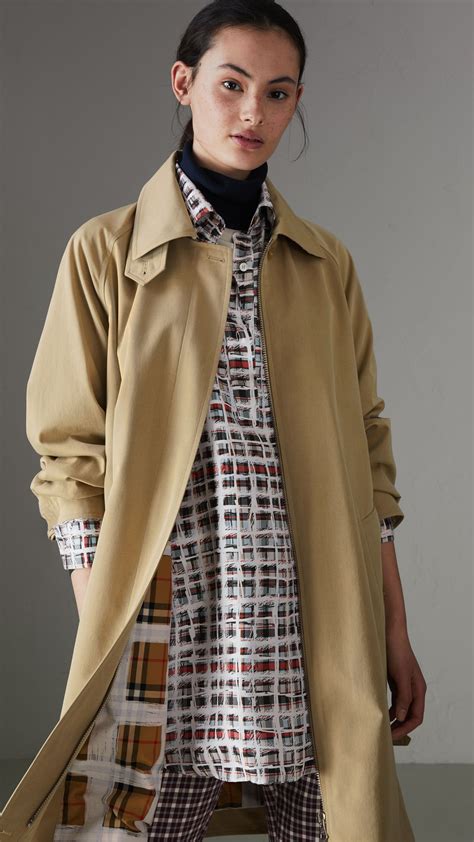 burberry ruffle coat|burberry ladies car coats.